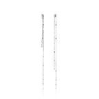 Women's 925 sterling silver dainty long tassel earrings